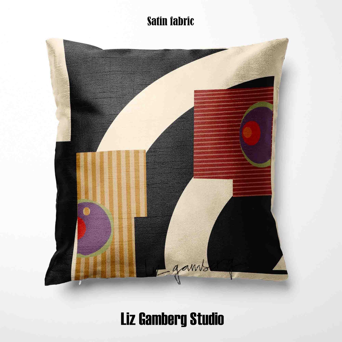 Day+11 sm Velvet | Linen Cotton | Satin Throw Pillow Covers without Inserts by  Liz Gamberg Studio from US